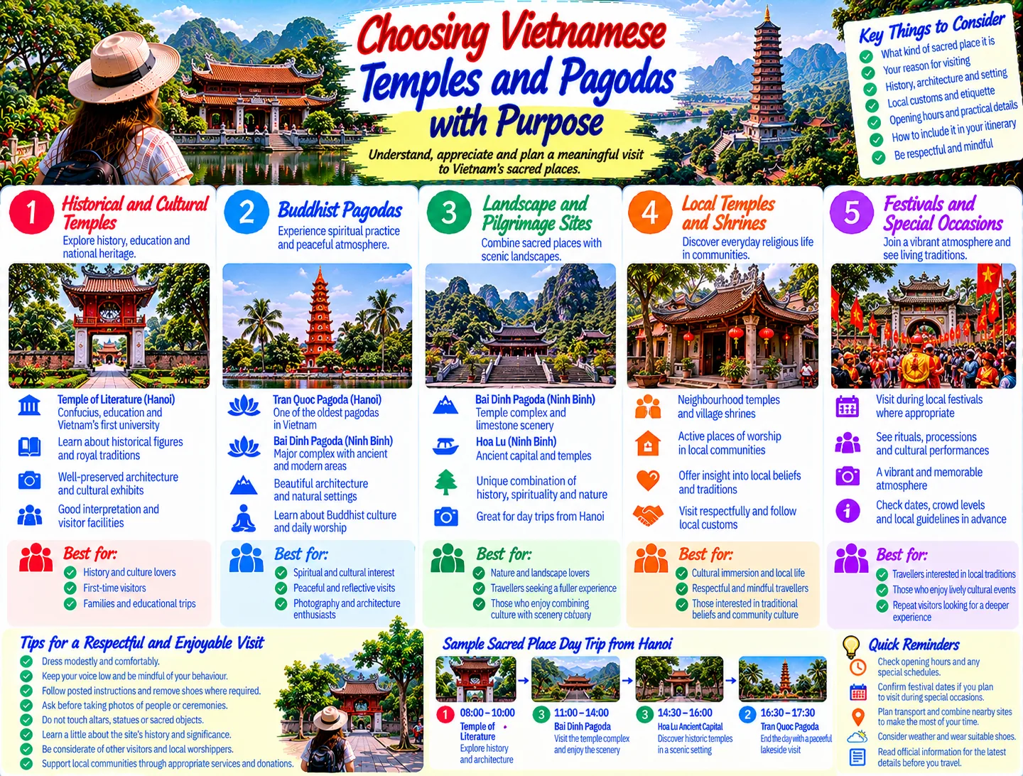 Choosing Vietnamese Temples and Pagodas with Purpose